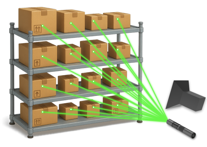 Boxes on a conveyor belt